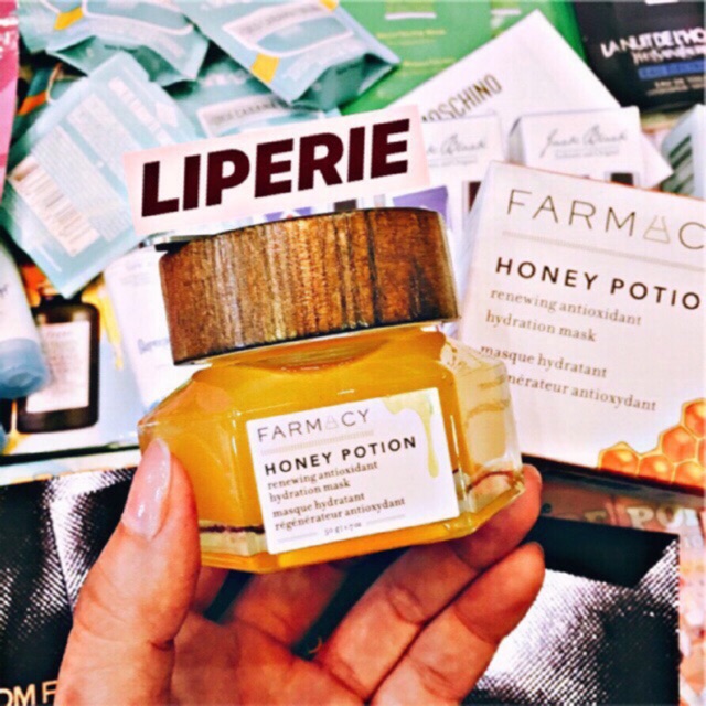 Mặt nạ mật ong Farmacy Honey Potion Renewing Antioxidant Hydration Mask with Echinacea GreenEnvy™