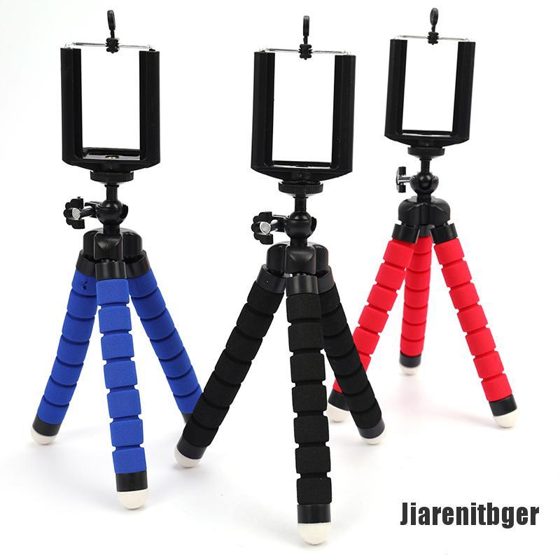 Chân Tripod Bạch Tuộc Linh Hoạt Có Kẹp Gắn Điện Thoại / Máy Ảnh