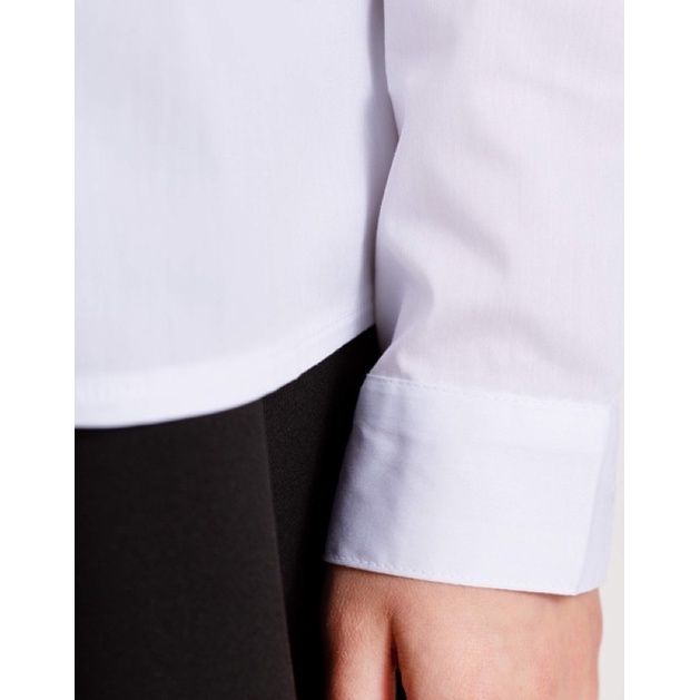 Áo Sơ Mi Bé Gái Nơ Cổ Sen GJ