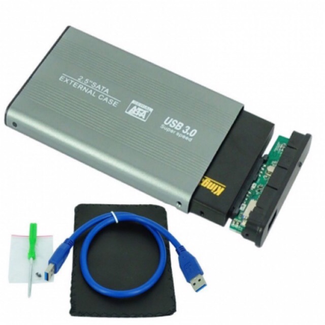 [SALE 10%] Box HDD, hộp đựng ổ cứng di động 2.5 Inches USB 3.0 External
