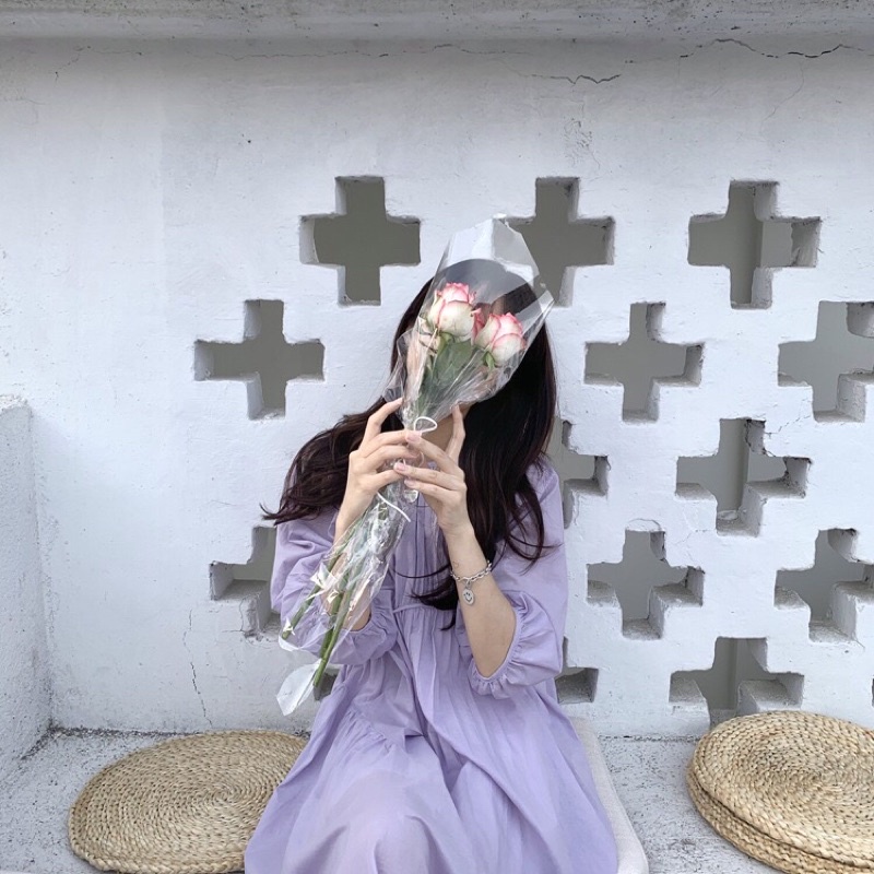 VÁY TIỂU THƯ MÀU OẢI HƯƠNG DÁNG DÀI