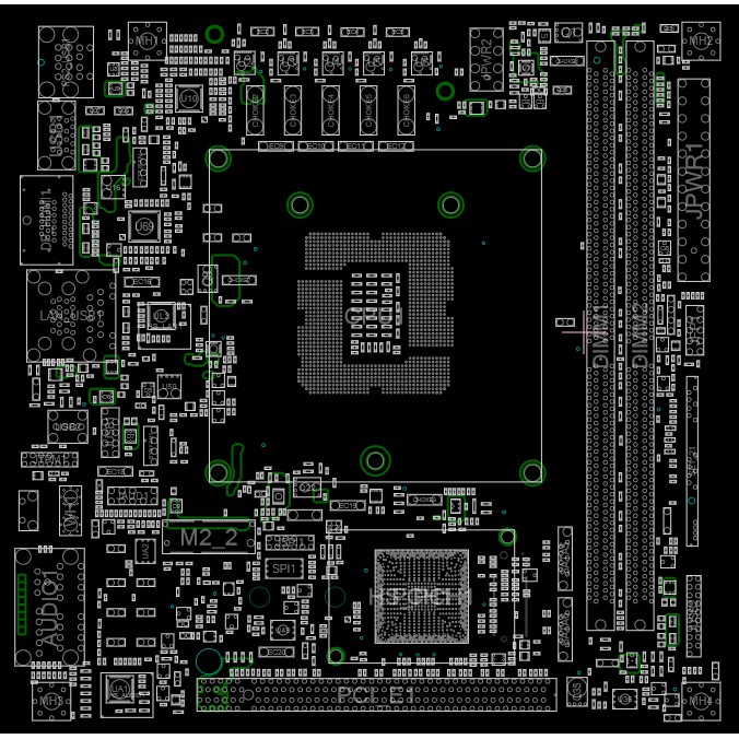 Sơ đồ mạch Boardview main MSI mã board MS-7980 Rev 1.0 MS 7980 Ver 1.0