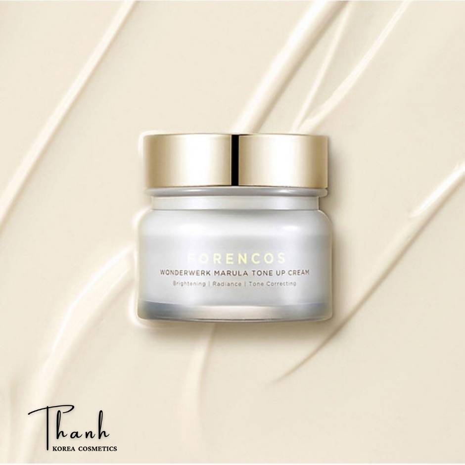 Kem Dưỡng Trắng FORENCOS Wonderwerk Marula Tone Up Cream Dùng Ban Ngày, Sáng Da, Trẻ Hoá Hàn Quốc 50ml