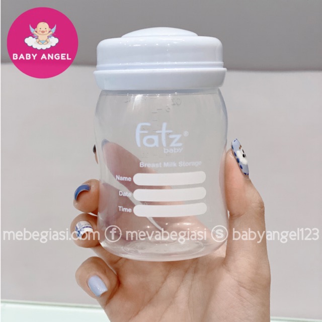 Bộ 3 bình trữ sữa 150ml Fatz Baby FB0120N