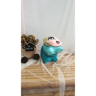 Heo đất handmade - Nữ hoàng Elsa