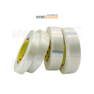 BĂNG KEO SỢI THỦY TINH 2CM (CUỘN 25M)