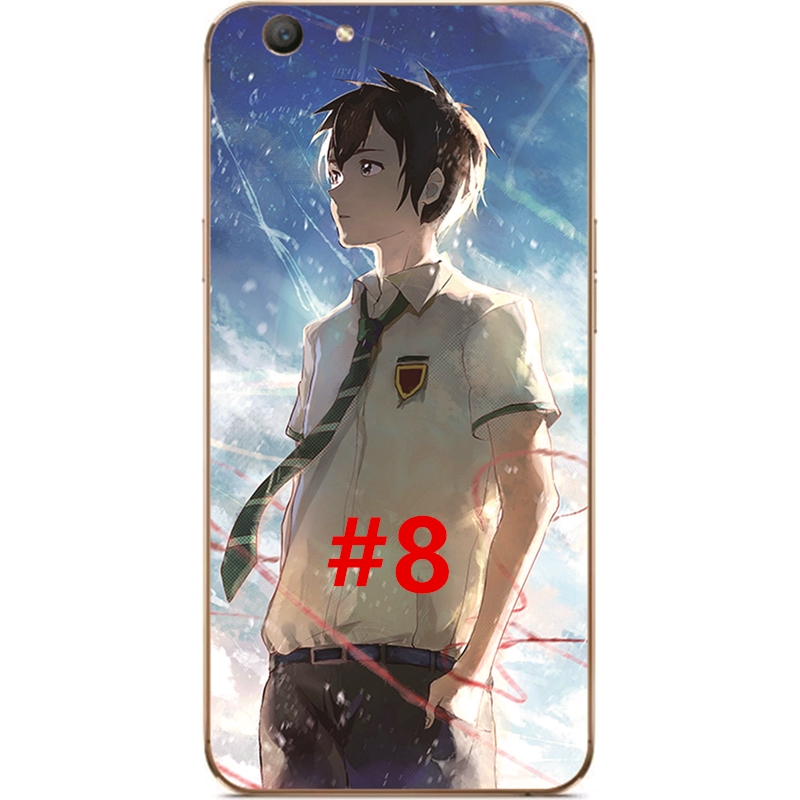 Ốp Điện Thoại Bằng Tpu Mềm In Hoạt Hình Anime Cho Oppo F5 / A73 / A79 / A77 / F3 / A51 / A31 / A53 / A33 / Mirror 5