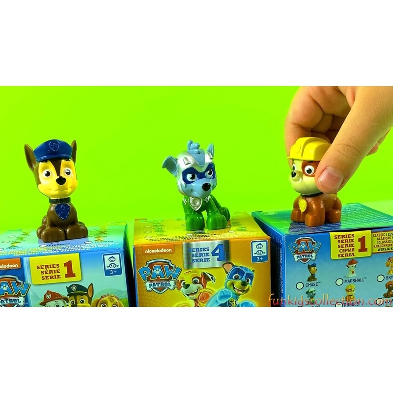 Combo 2 hộp Mô hình chó cứu hộ Paw Patrol series 1 + series 4