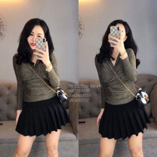 Áo Nhũ chéo ngực