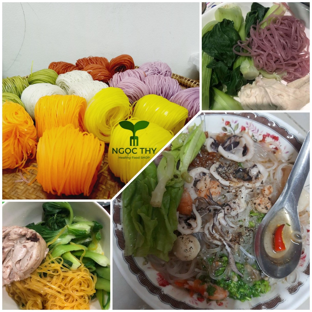 [NT Food] Đặc sản Hủ tiếu cuộn gạo lứt và rau củ Sa Đéc dai ngon dinh dưỡng ăn kiêng giảm cân