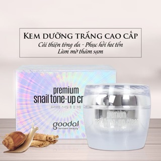 🇰🇷Kem Ốc Sên Kem Trị Lão Hoá Da Premium SNail tone up cream chính hãng hàn quốc