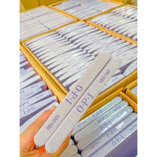 Dụng cụ dũa móng tay loại mỏng, dùng trong ngành nails, từ nhựa EVA và giây cát. Dũa móng OPI dày đủ 5 mẫu