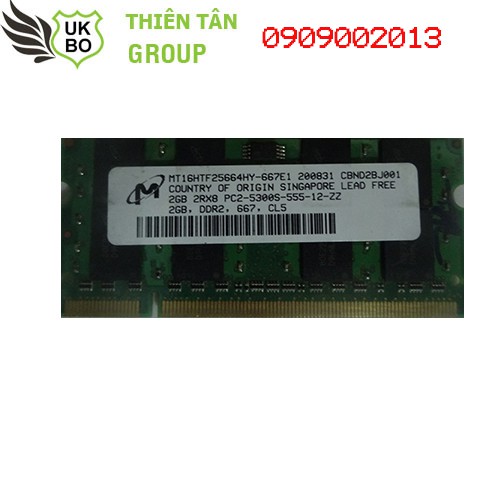 Ram laptop DDR2 2G