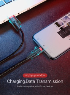 Cáp Lightning sạc nhanh Baseus Cafule Lightning cho iPhone/ iPad 2.4A