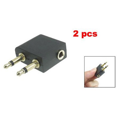 Set 2 Đầu Chuyển Đổi Âm Thanh Từ Ổ Cắm 3.5mm Sang Phích Cắm F / M Chuyên Dụng | BigBuy360 - bigbuy360.vn