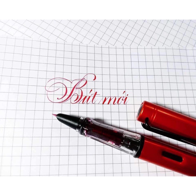 Bút kim tinh lá tre 001 ( tặng 1 ngòi thay)