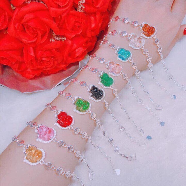 Lắc tay đá hồ ly