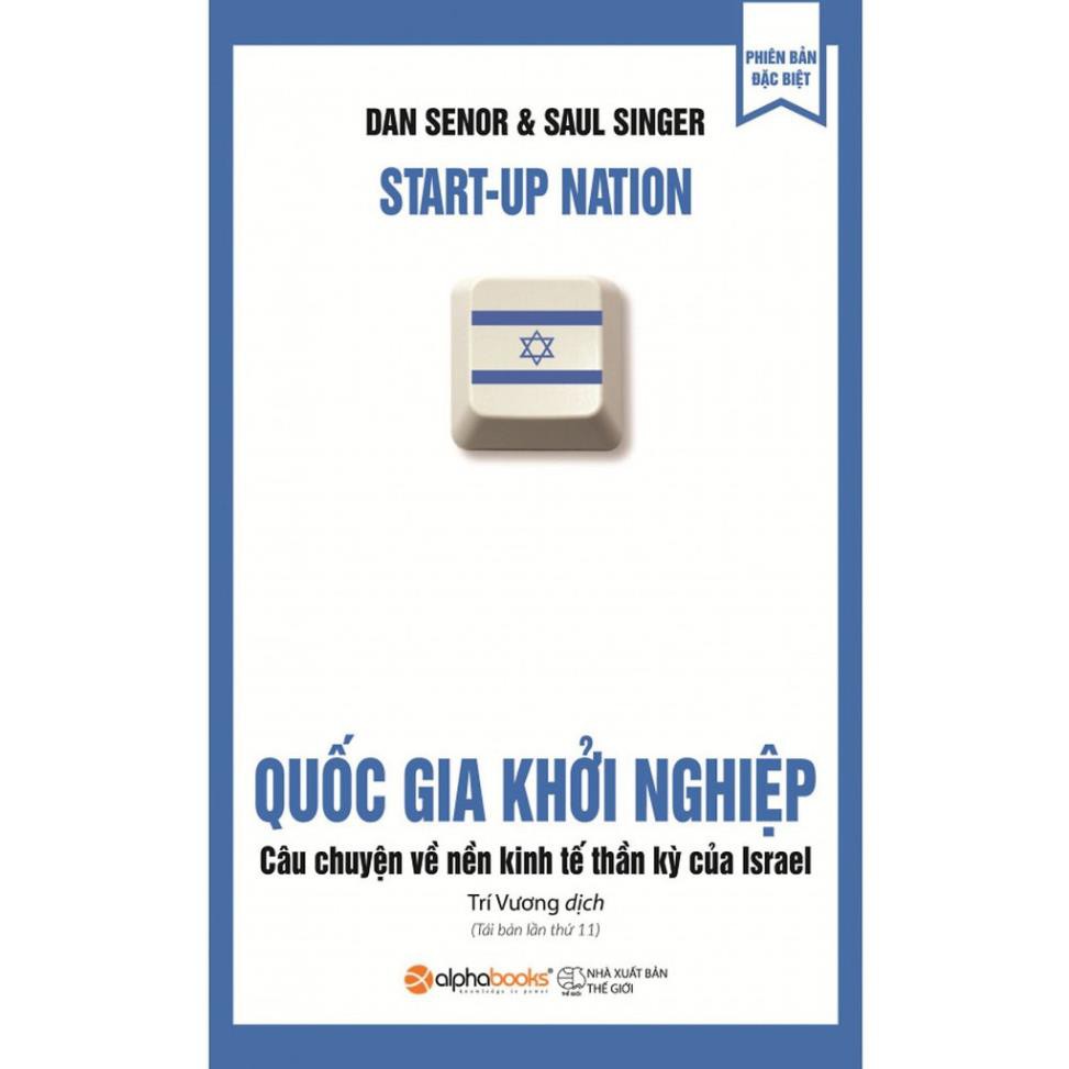 Sách AlphaBooks - Quốc gia khởi nghiệp (Tái bản 2019)
