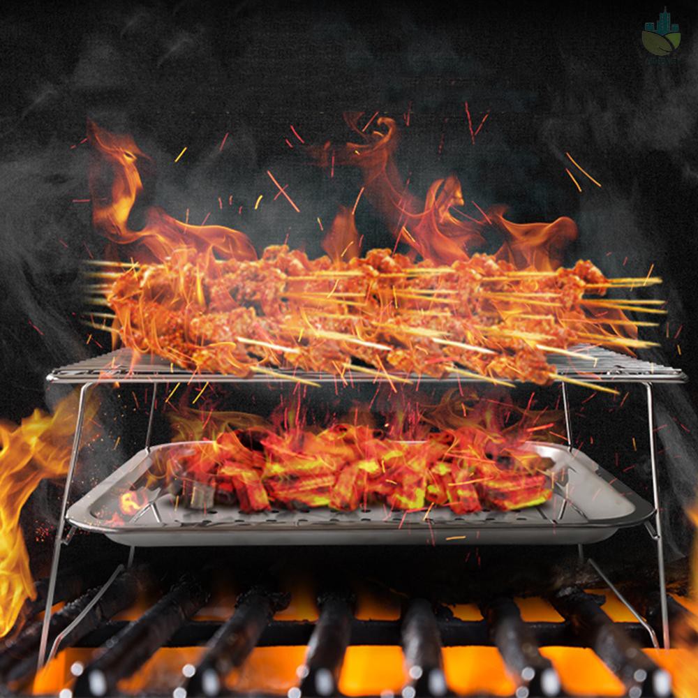 Lò Nướng Bbq Ngoài Trời Bằng Thép Không Gỉ