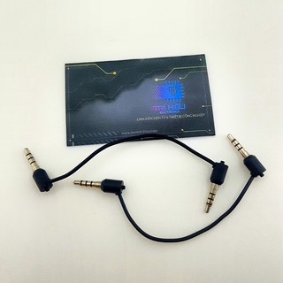 Dây audio 2 đầu 3.5 mm dài 10cm