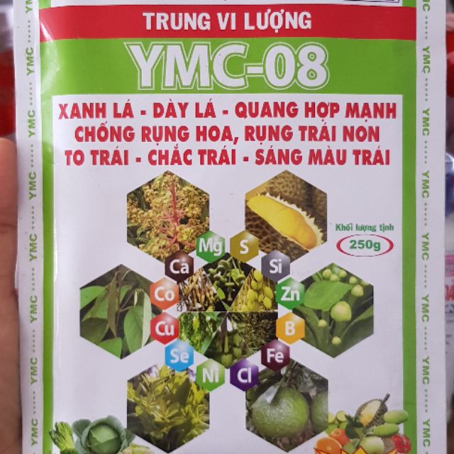 Phân bón lá trung vi lượng 250g