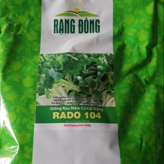 Hạt Giống rau mầm củ cải trắng gói 500gr