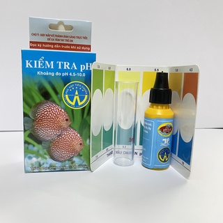 Dung Dịch Đo Kiểm Tra Độ PH Nước 30ml - Bộ Test PH Nước Bể Cá Có Ống Nghiệm