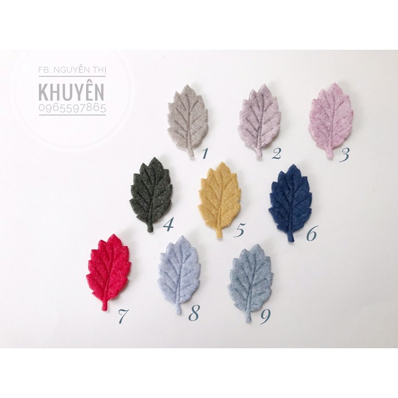 Lá phong dạ ép sét 5 lá