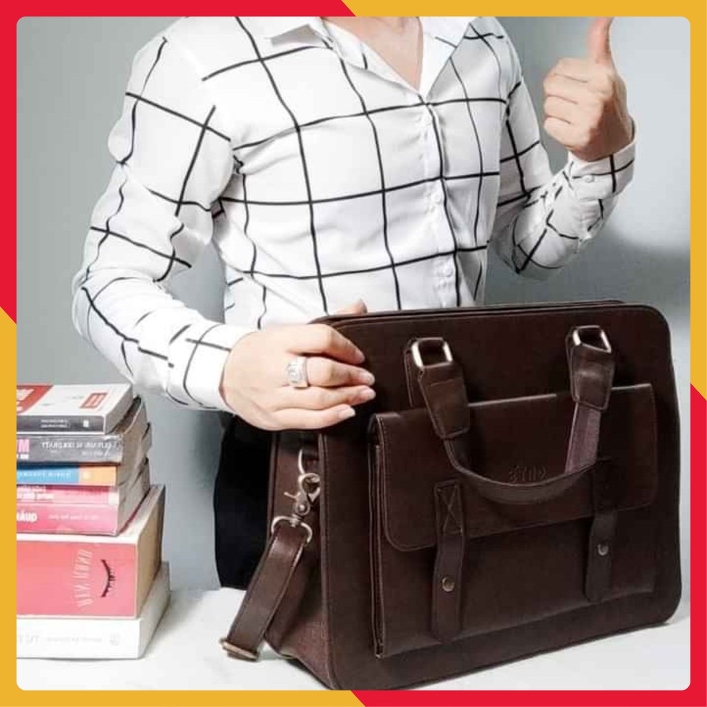 Cặp xách công sở cao cấp VIP.01, cặp da văn phòng Zenka sang trọng và lịch lãm | BigBuy360 - bigbuy360.vn
