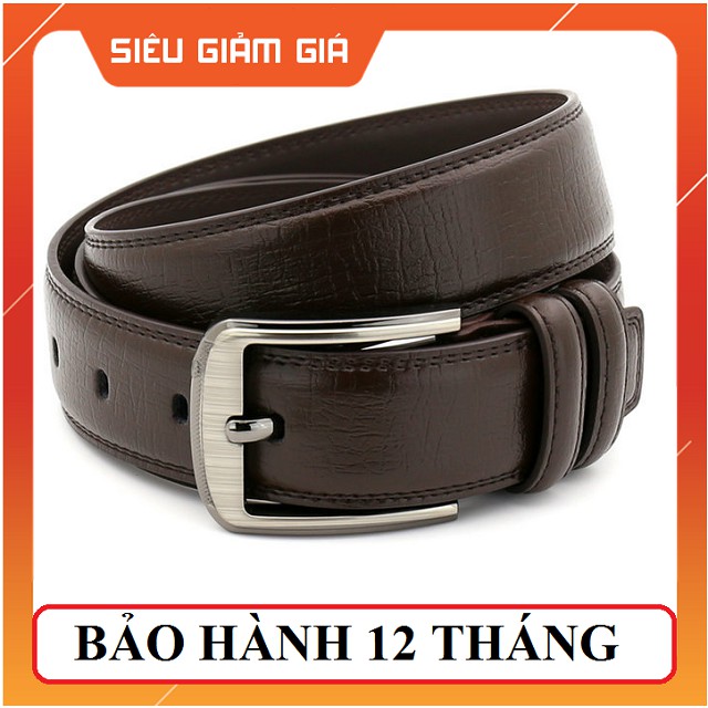 Dây Nịt Da Bò Khoa Kim Công Sở -BH 12 THÁNG | TLKIM