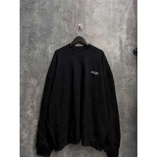Áo sweater gân cổ lọ form rộng unisex nam nữ