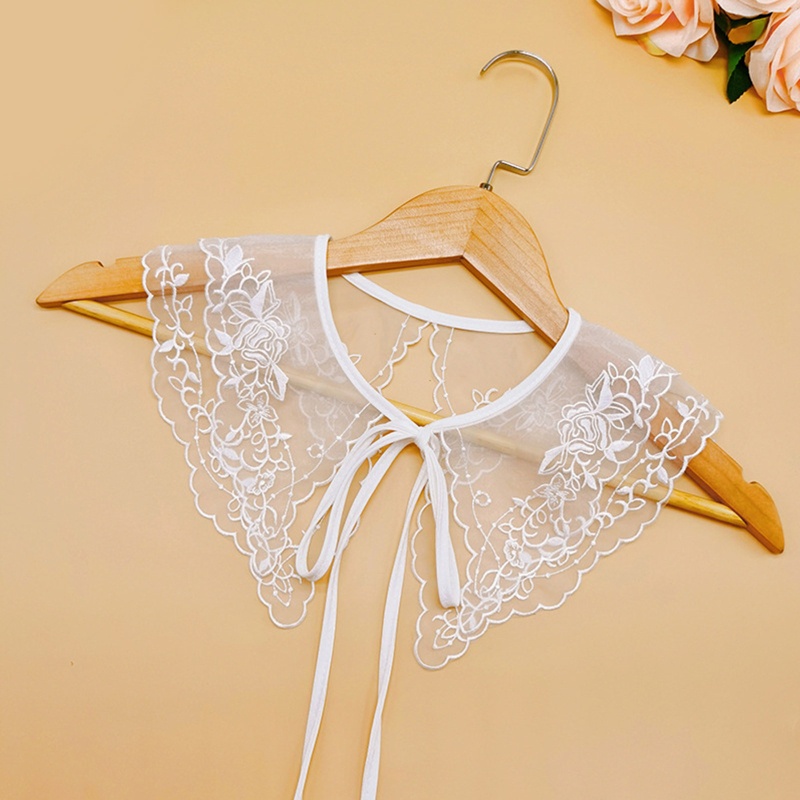 Cổ Áo Rời Cổ Áo Thêu Họa Tiết Thời Trang