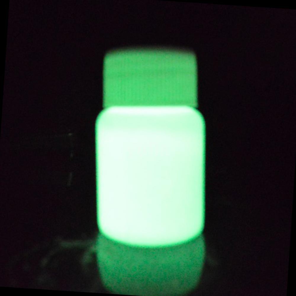 YULA 20g Glow in the Dark Fluorescent Colorful Acrylic Luminous Paint Bright Pigment DIY Crafts Painting Tool