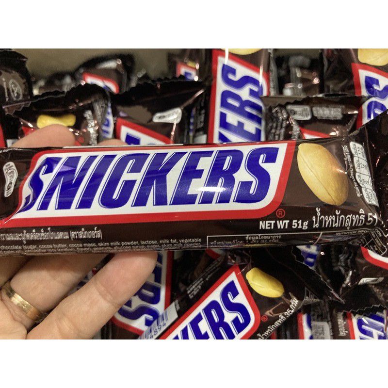 Kẹo Socola Snickers thanh 51g