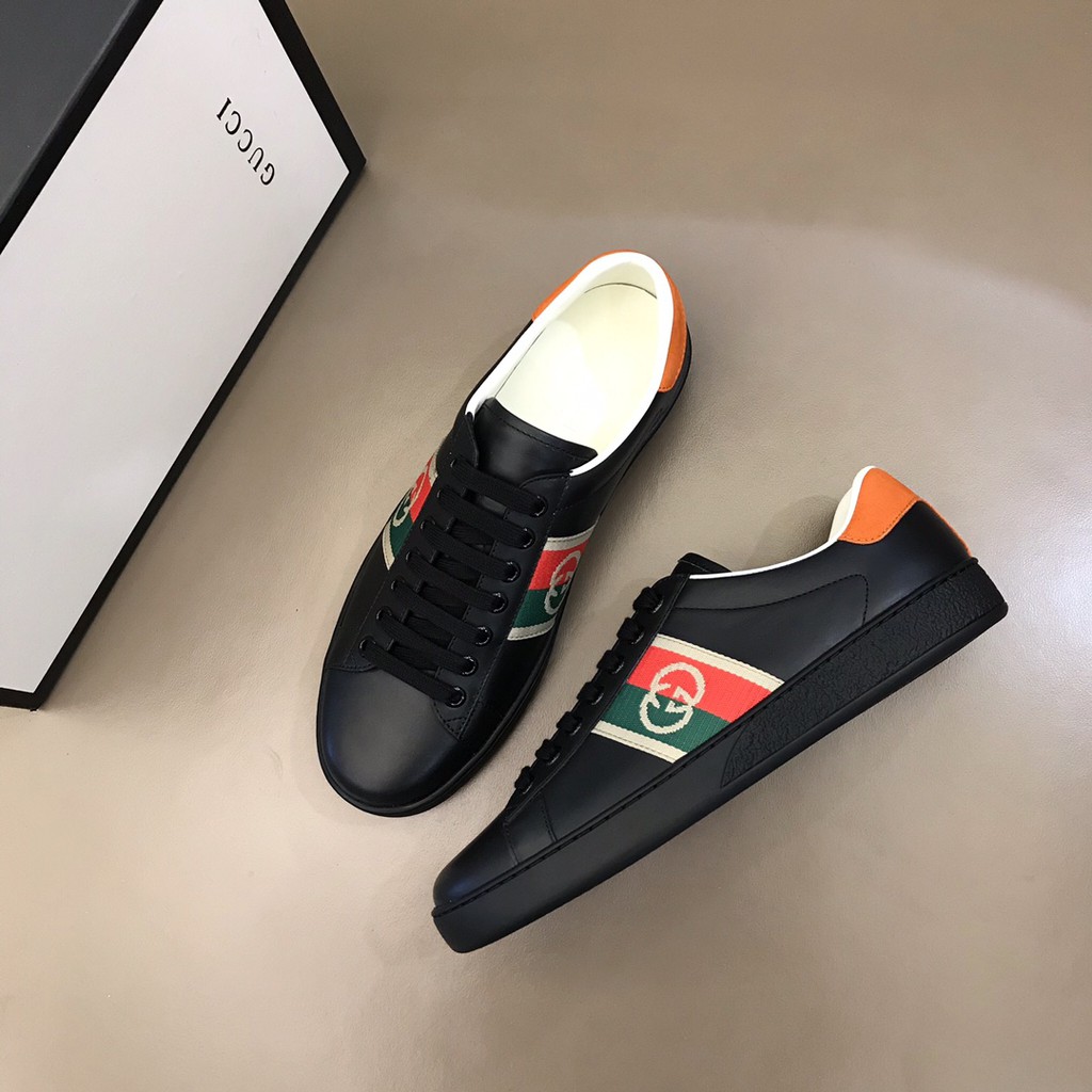 Già sneakers nam da thật GUCCI GG GC thiết kế năng động, thu hút và trẻ trung