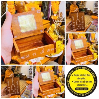 Hộp gỗ may mắn