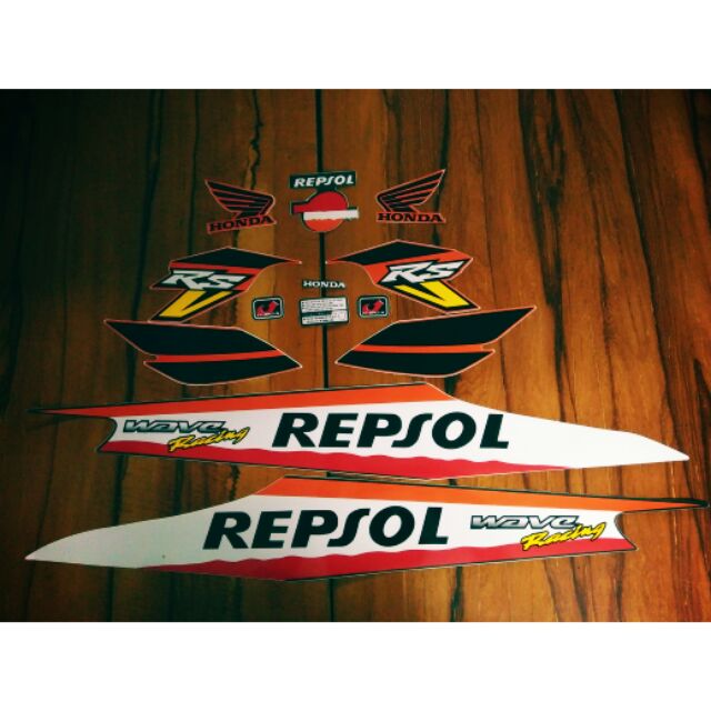 Bộ tem Wave A Repsol New