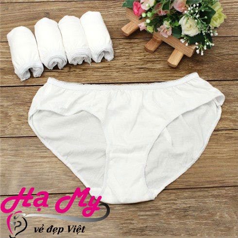 Quần lót giấy bầu sau sinh chất cotton size 5XL | Giá 30.000 cho 5 quần | Trên 100 ký