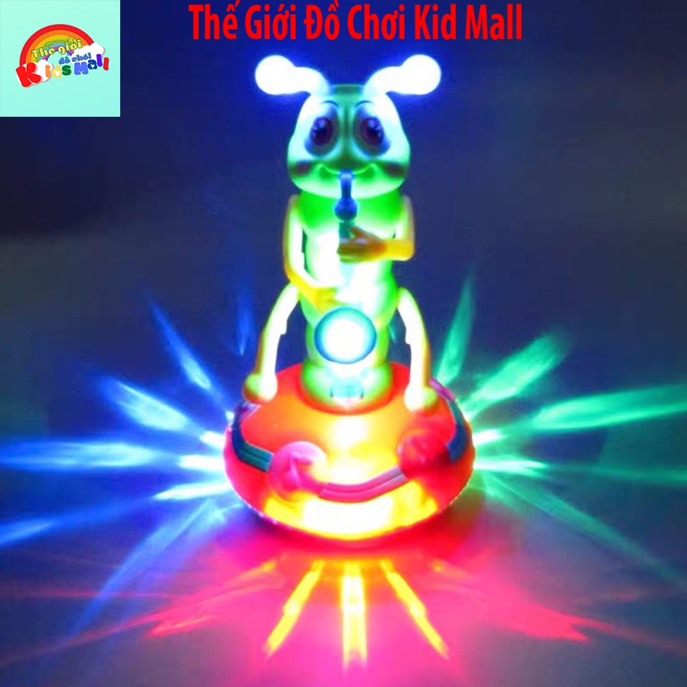 Đồ chơi trẻ em, Con sâu thổi kèn phát sáng đáng yêu dễ thương, trò chơi vui nhộn, quà tặng sinh nhật dành cho bé