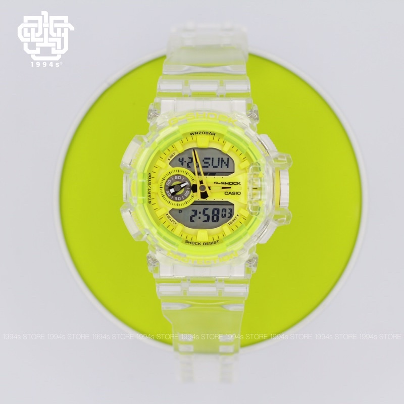 Đồng hồ nam Casio G-SHOCK GA-400SK-1A9 dây trong suốt, chống va đập chính hãng