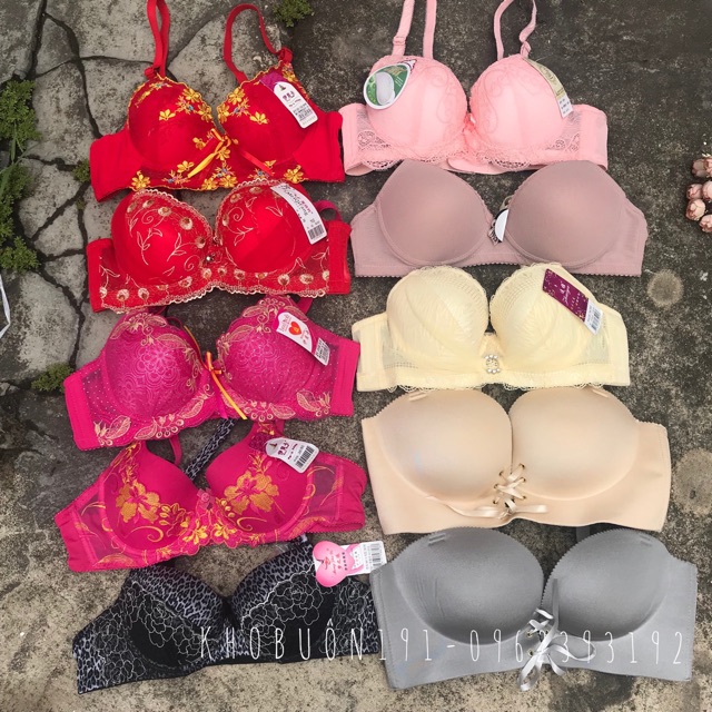 [Size 36/80] Áo Ngực Ren Cotton Loại Đẹp - Hàng TQXK (Mã 66-75)