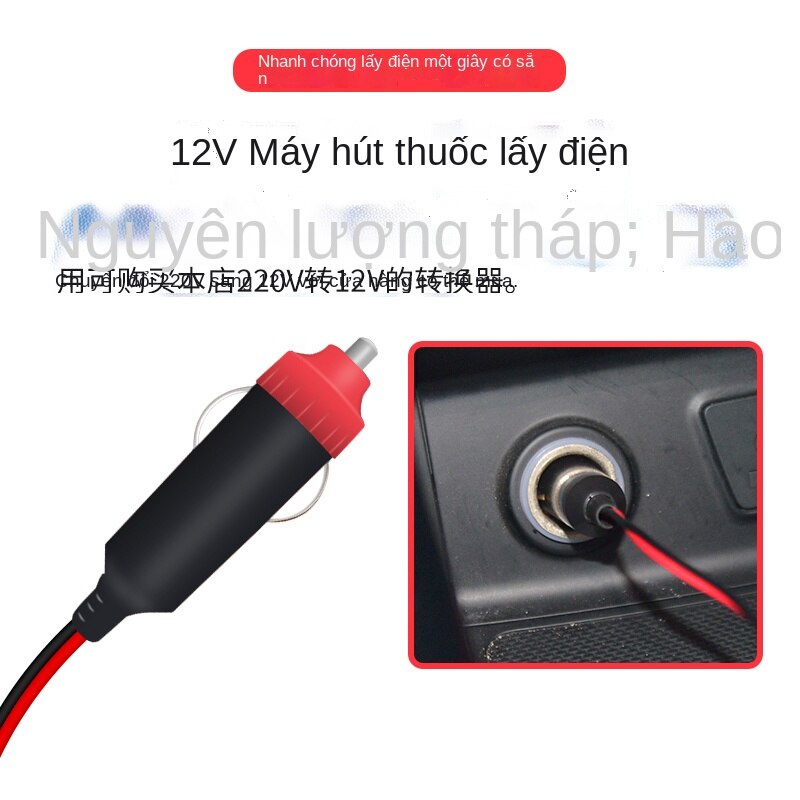Dụng Cụ Tắm Vòi Hoa Sen Ô Tô Ngoài Trời12VXe Cắm Trại Tự Lái Di Động Bật Lửa Cho Xe Dã Ngoại