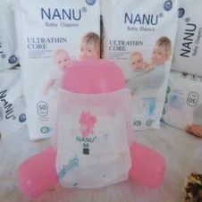 Tã Bỉm Quần Dán NANU M100/L100/XL100/XXL100