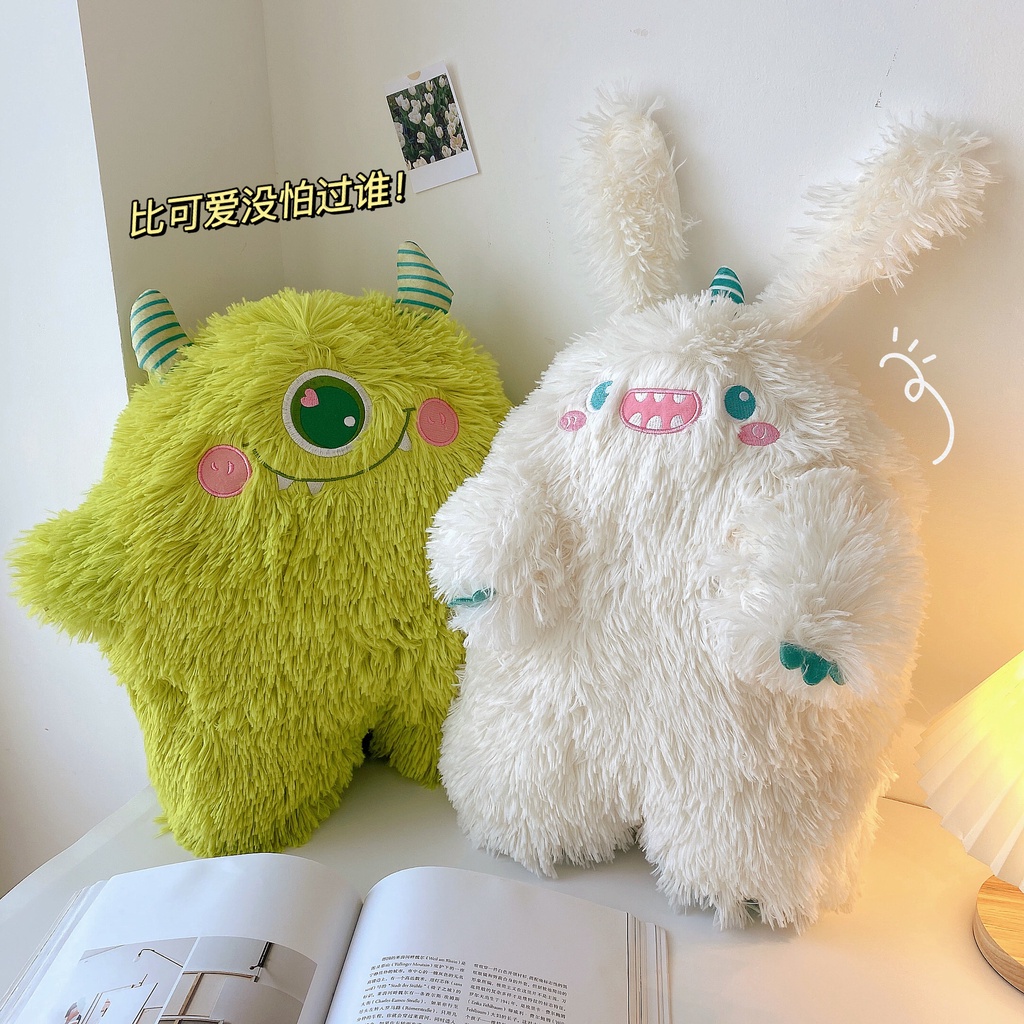 Gấu Bông Monster Cao Cấp Quái Vật Siêu To Lông Dài Mềm Mịn Dễ Thương (CÓ SẴN) - Gấu Bông Trẻ Em - Trang Trí - Quà Tặng