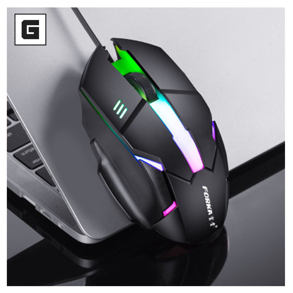 Chuột chơi game FOKA có Led Siêu Mượt cực đỉnh