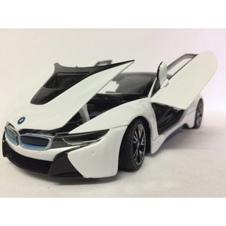 ​Mô hình xe ô tô BMW I8 tỷ lệ 1:24