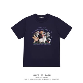 [ORDER] Áo Phông Make It Rain Kittens Oversize