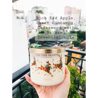 [BILL US] Nến thơm 3 bấc BATH AND BODY WORKS