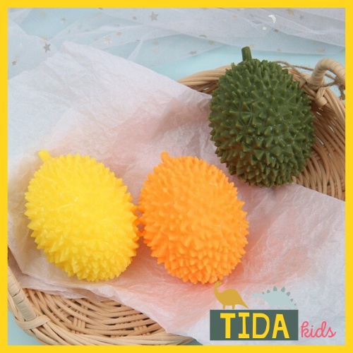 Sầu Riêng Bóp Mềm ⚡ HOT TREND ⚡ Squishy Mochi Sầu Cute, Đồ Chơi Xả Stress Dễ Thương Xua Tan Căng Thẳng, TiDa Kids Shop