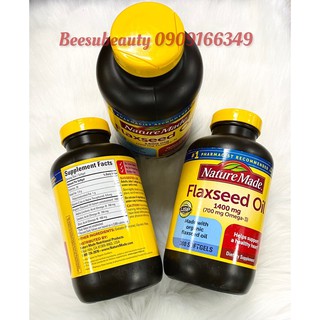 Dầu Hạt Lanh Nature Made Flaxseed Oil 1400mg 300 Viên